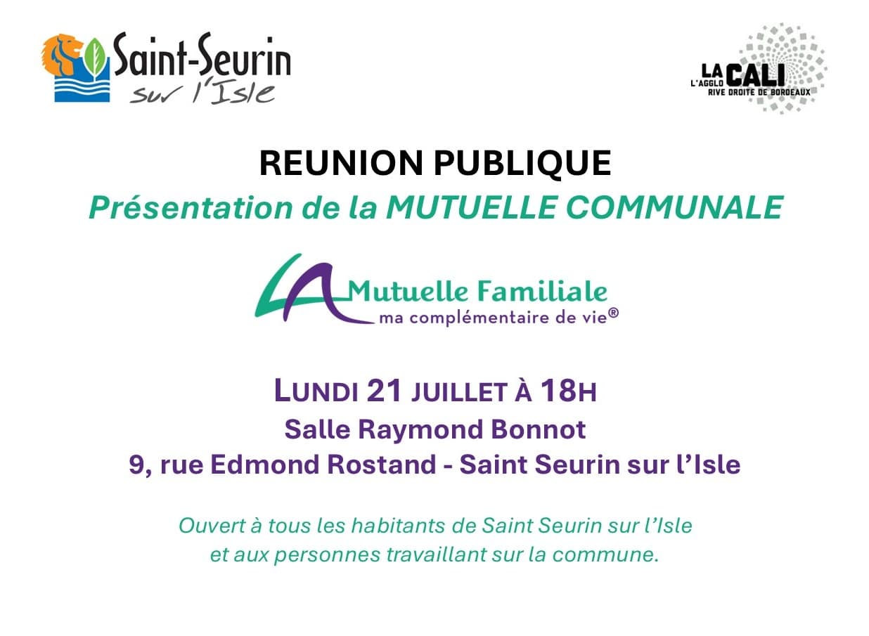 info réunion pub Mutuelle