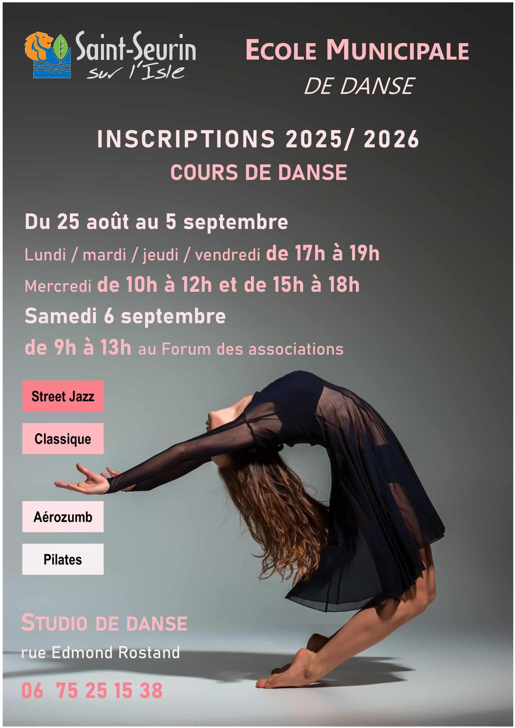 affiche danse 2025