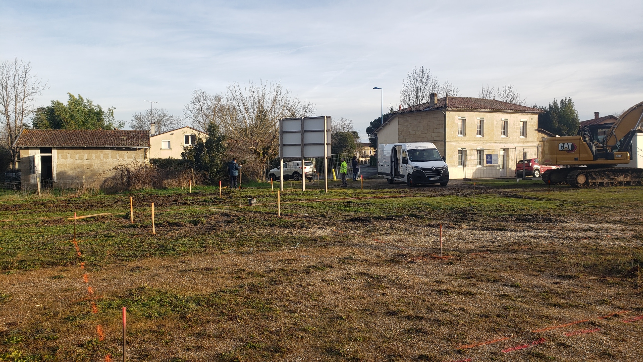 chantier centre municipal de santé