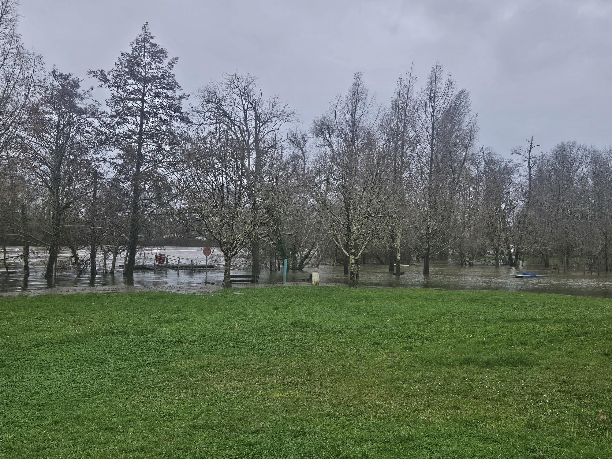 inondation base de loisirs