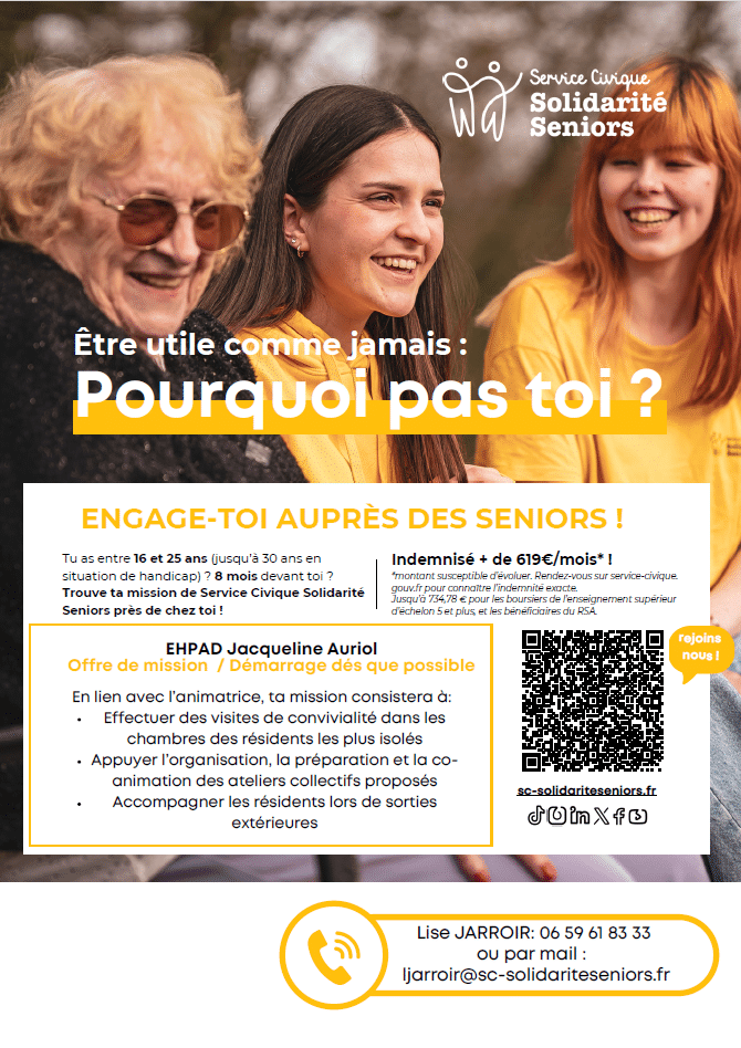 service civique solidarité