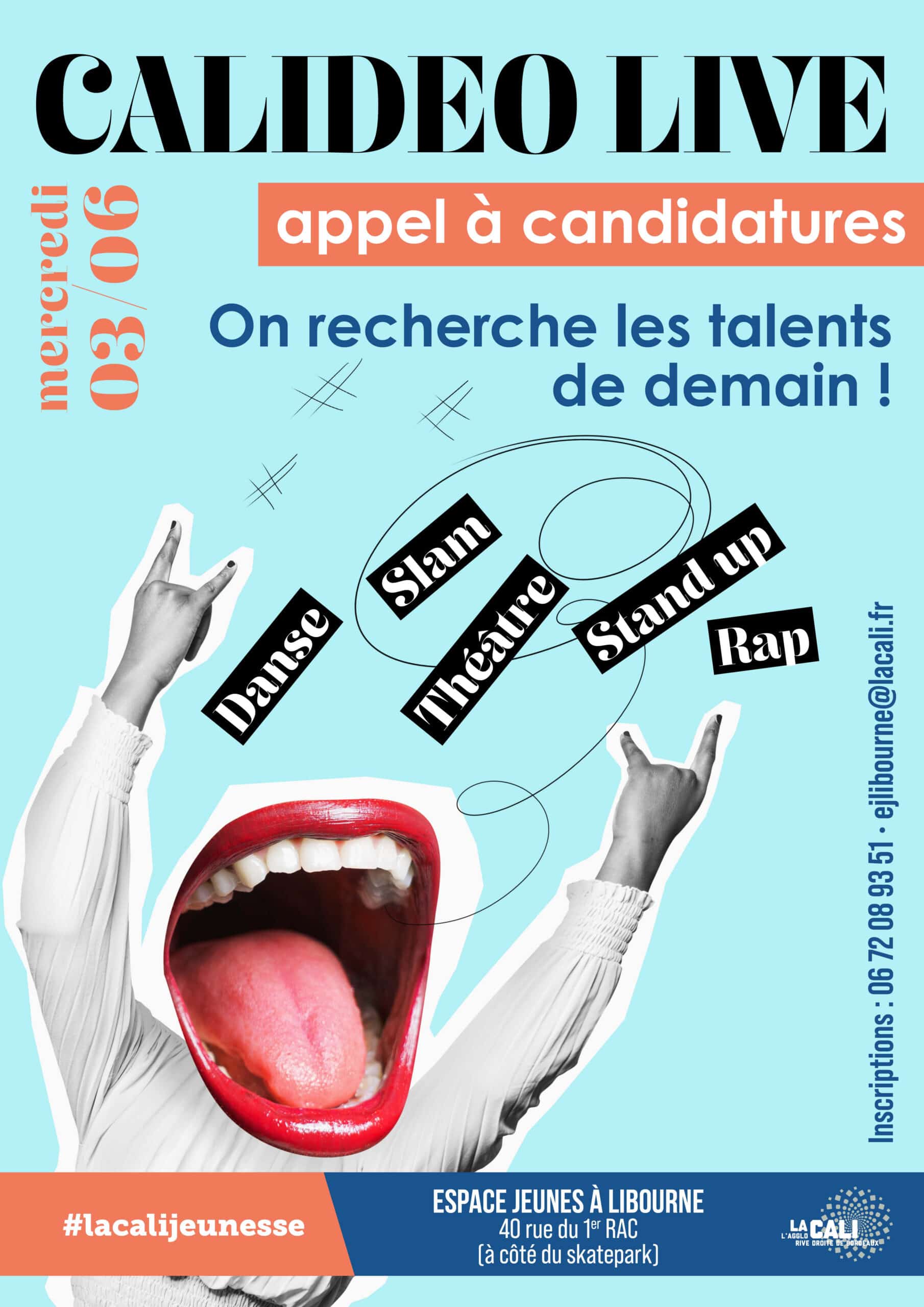 Appel candidature Calideo Live-A3-V2