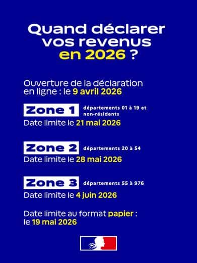 calendrier impôt