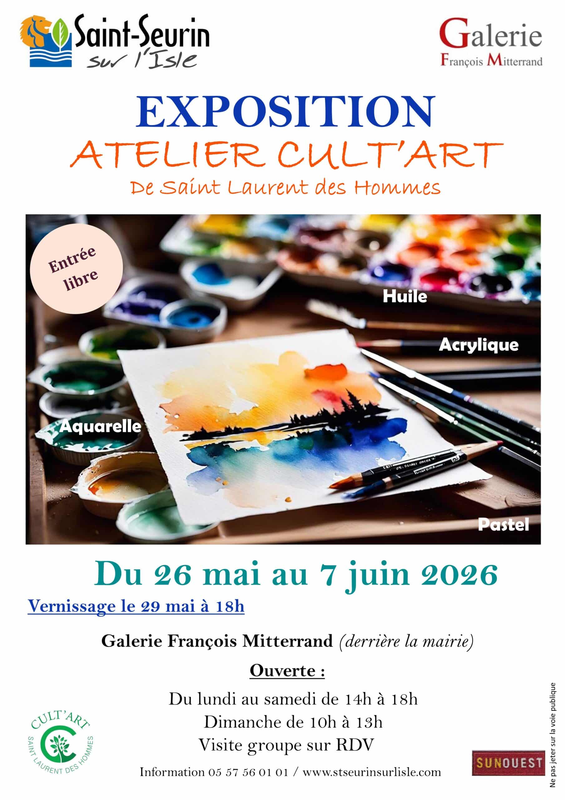 Affiche cult'art