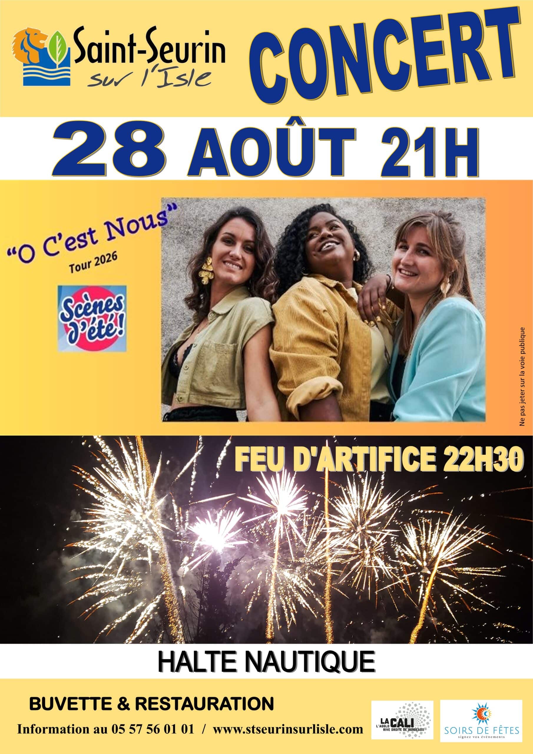AFFICHE REPORT 28 AOÛT