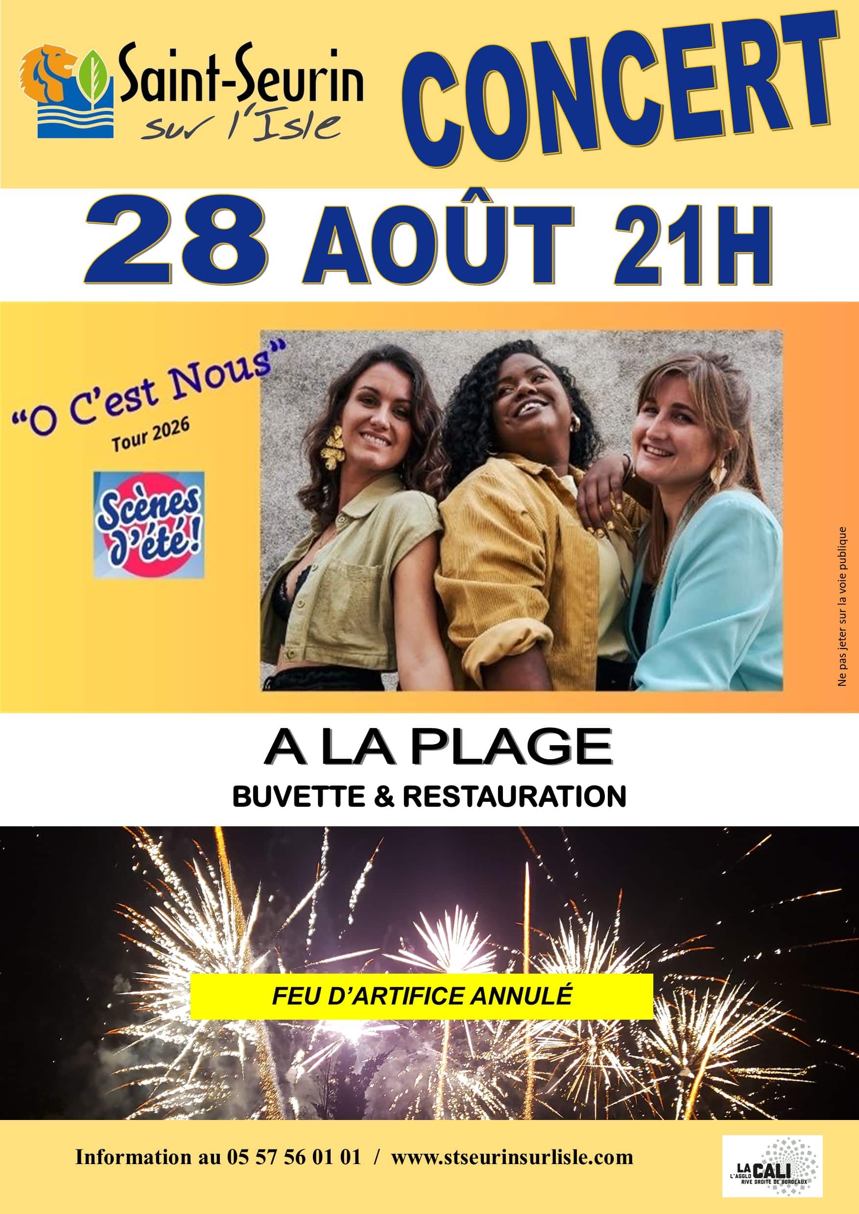 AFFICHE maintien 28 AOÛT