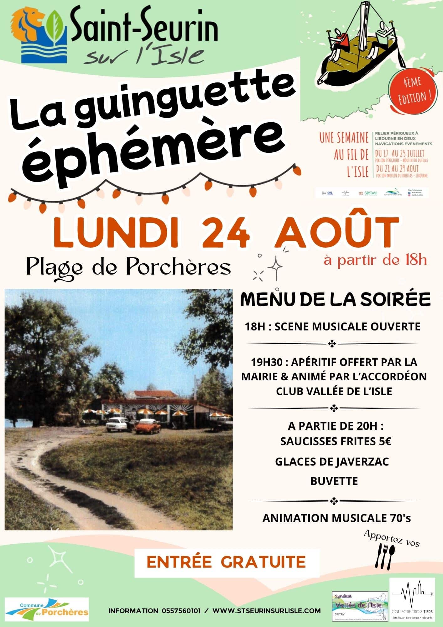 Affiche guinguette