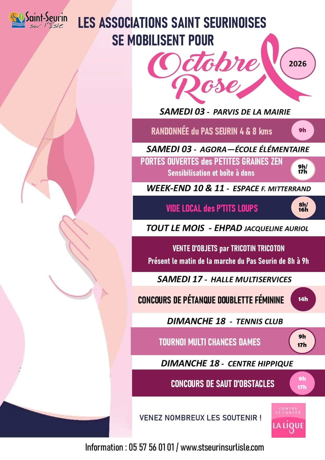 octobre rose 2026