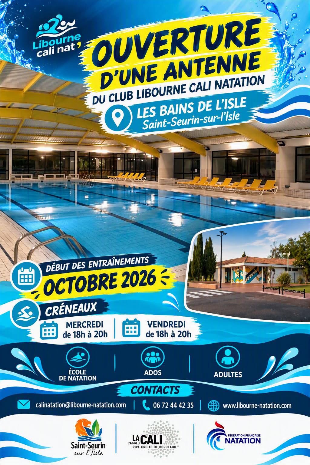 cali natation