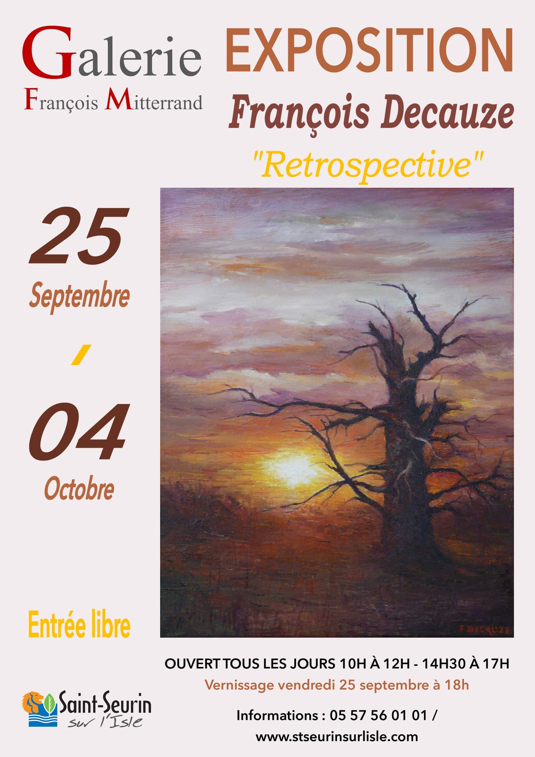 expo François Decauze 2026