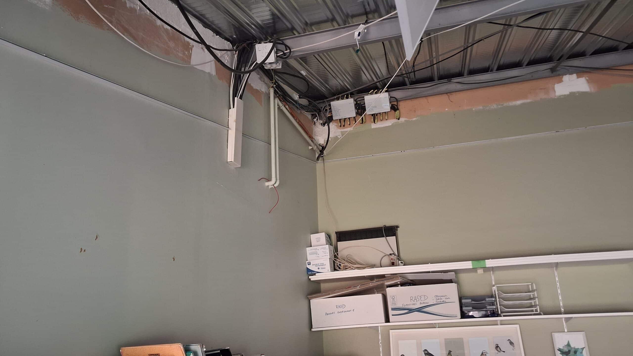 travaux école
