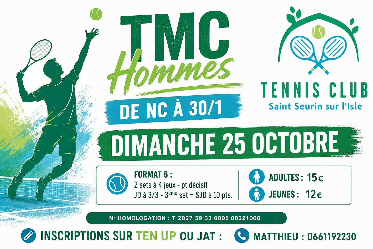 TMC Hommes - 25 octobre