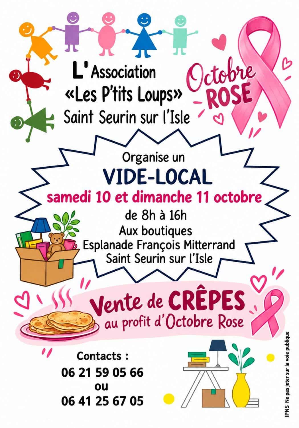 vide local octobre rose